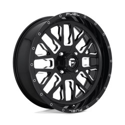 STROKE GLOSS BLACK MILLED 20x10 6X135/6X139.7 et-19 cb106.1